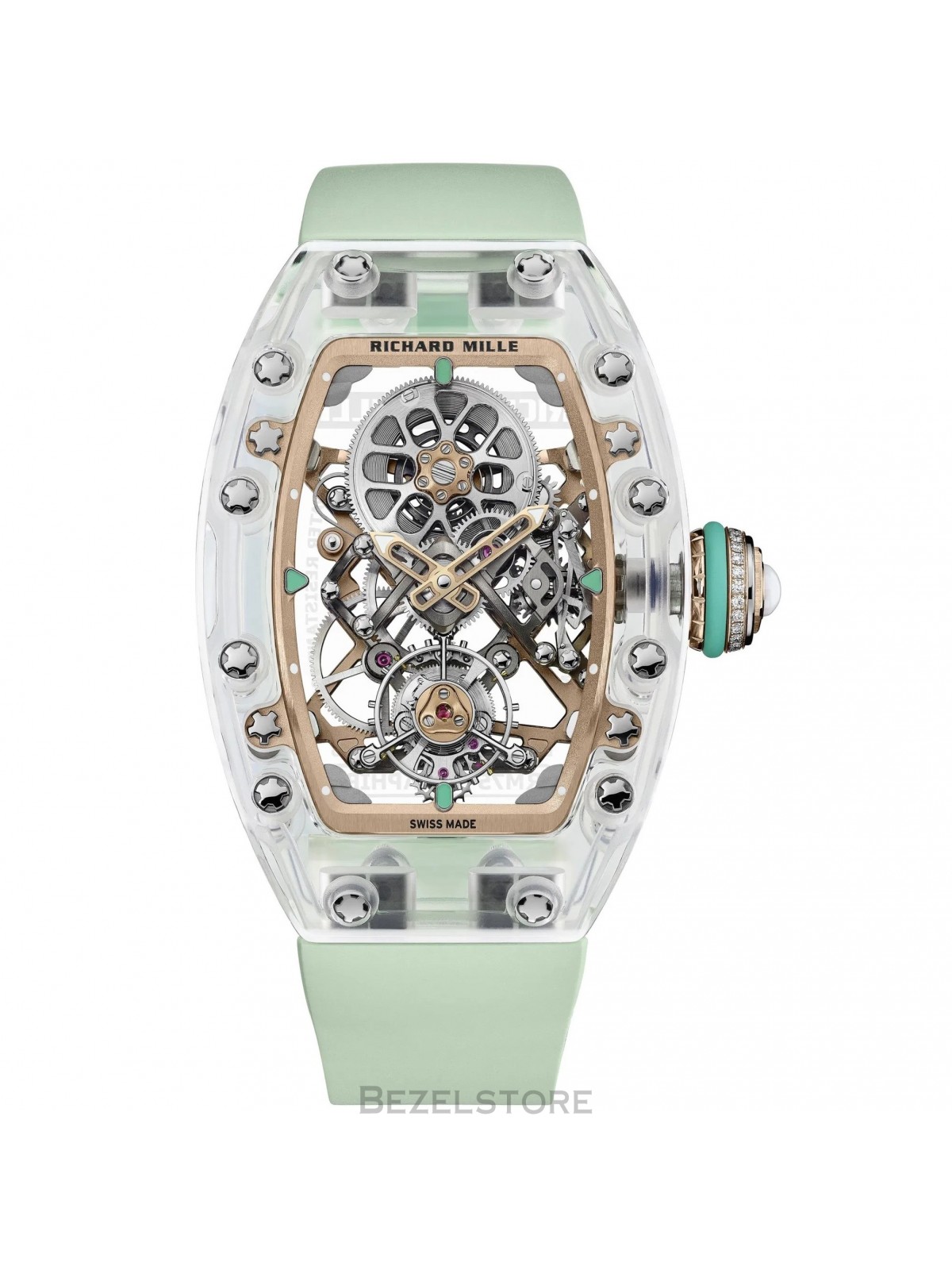 Richard Mille RM 75-01 Flying Tourbillon Sapphire Green 32.9 х 46.75 mm
